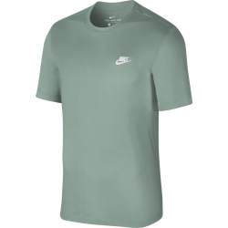 Nike SW Club T-Shirt Groen Wit