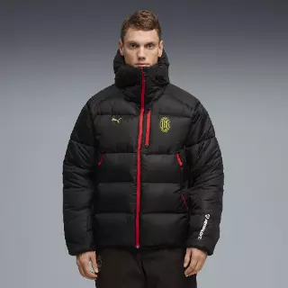 AC Milan PUMATECH PrimaLoftÂ® pufferjack voor Heren, Zwart