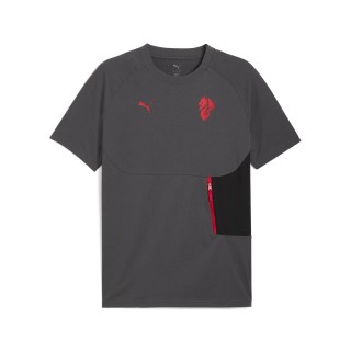 AC Milan PUMATECH T-shirt met zak voor Heren, Grijs/Rood