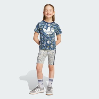Adidas  Originals x Liberty London Short T-shirt Set Kids