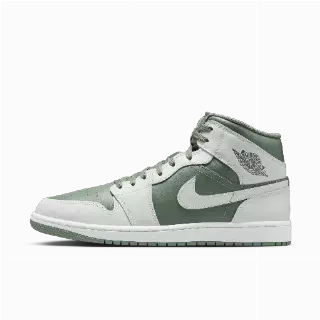 Air Jordan 1 Mid Herenschoenen - Wit