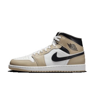 Air Jordan 1 Mid Herenschoenen - Wit