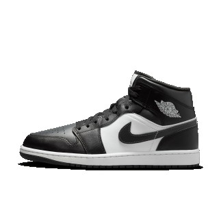 Air Jordan 1 Mid Herenschoenen - Zwart