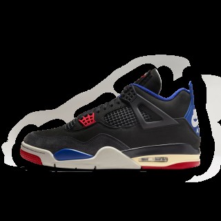 Air Jordan 4 Retro 'Rare Air' herenschoenen - Zwart