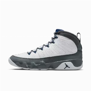 Air Jordan 9 Retro 'Flint Grey and French Blue' herenschoenen - Wit