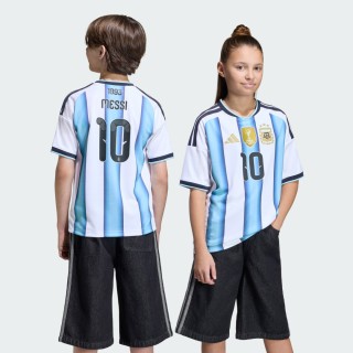 Adidas Argentinië 26 Replica Messi Thuisshirt Kids