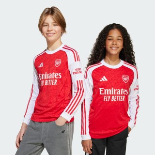 Adidas Arsenal 25/26 Thuisshirt met Lange Mouwen Kids