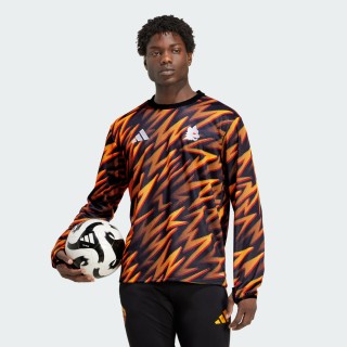 Adidas AS Roma 25/26 Pre-Match Warm Longsleeve