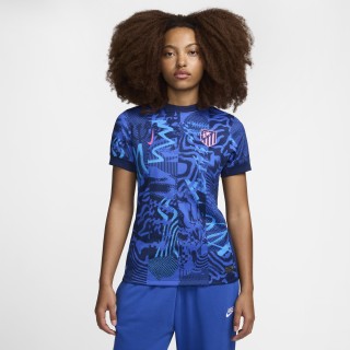 Atlético Madrid 2024/25 Stadium Derde Nike Dri-FIT replicavoetbalshirt voor dames - Blauw