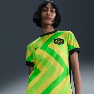 Australië 2025/26 Stadium Thuis Nike Dri-FIT replicavoetbalshirt voor dames - Geel