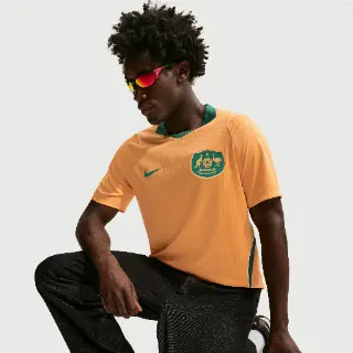 Australië 2026 Stadium Thuis Nike Dri-FIT voetbalshirt voor heren - Bruin