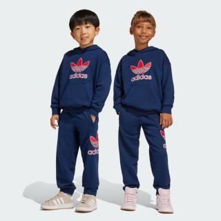 Adidas Big Logo Hoodie Set Kids