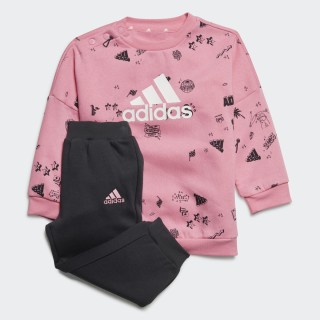 Adidas Brand Love Sweatshirt Set Kids