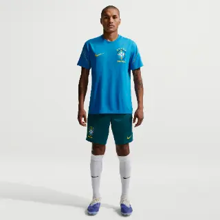 Brazil Strike Nike Dri-FIT knit voetbalshorts voor heren - Groen