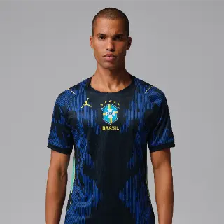 Brazilië 2026 Stadium Uit Jordan Dri-FIT replicavoetbalshirt voor heren - Blauw
