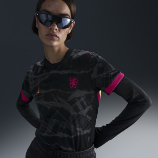 Chelsea FC 2024/25 Stadium Derde Nike Dri-FIT replicavoetbalshirt voor dames - Grijs