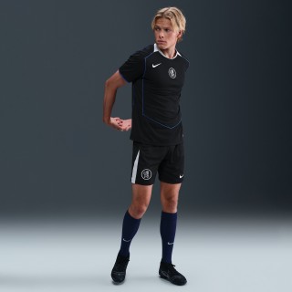 Chelsea FC 2025/26 Stadium Derde Nike Total 90 replicavoetbalshorts met Dri-FIT voor heren - Zwart