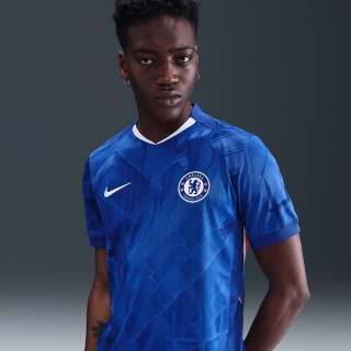 Chelsea FC 2025/26 Stadium Thuis Nike Dri-FIT replicavoetbalshirt voor heren - Blauw
