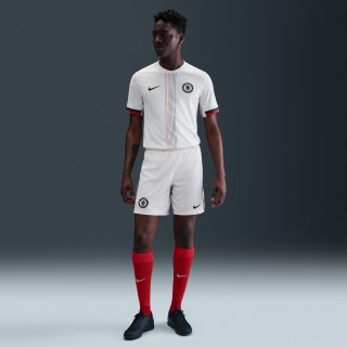 Chelsea FC 2025/26 Stadium Uit Nike Dri-FIT replicavoetbalshorts voor heren - Grijs