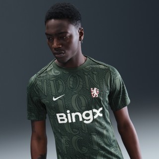 Chelsea FC Academy Pro Nike Dri-FIT warming-uptop voor heren - Groen