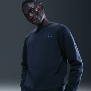 Chelsea FC Club Nike voetbalsweatshirt met ronde hals voor heren - Blauw