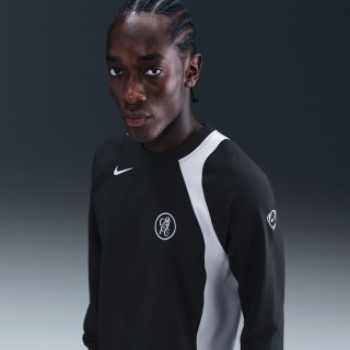 Chelsea FC Derde Nike Total 90 Voetbaltop met ronde hals voor heren - Zwart