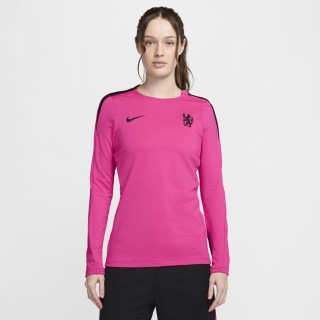 Chelsea FC Strike Derde Nike Dri-FIT knit voetbaltop met ronde hals voor dames - Roze