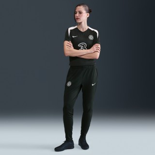 Chelsea FC Strike Nike Dri-FIT knit voetbalbroek voor dames - Groen