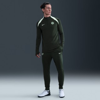 Chelsea FC Strike Nike Dri-FIT knit voetbaltrainingsbroek voor heren - Groen