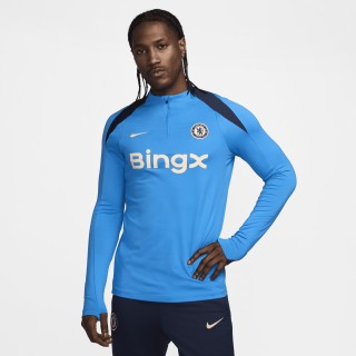 Chelsea FC Strike Nike Dri-FIT voetbaltrainingstop voor heren - Blauw
