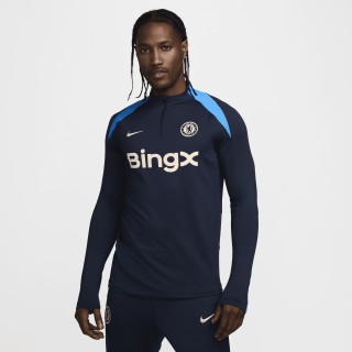 Chelsea FC Strike Nike Dri-FIT voetbaltrainingstop voor heren - Blauw