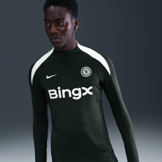 Chelsea FC Strike Nike Dri-FIT voetbaltrainingstop voor heren - Groen