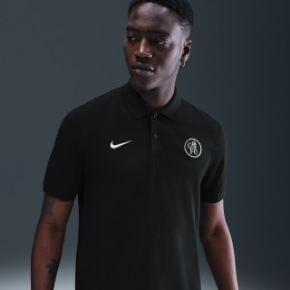 Chelsea FC The Nike Polo Derde Nike Dri-FIT voetbalpolo voor heren - Zwart