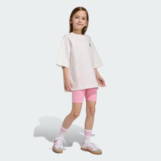 Adidas Cycling Short en T-shirt Set Kids
