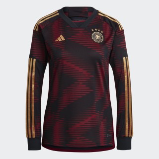 Adidas Duitsland 22 Uitshirt met Lange Mouwen