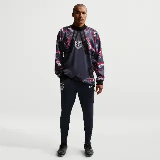 Engeland Strike Nike Dri-FIT knit voetbalbroek voor heren - Blauw