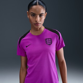 Engeland Strike Nike Dri-FIT voetbaltop met korte mouwen voor dames - Paars