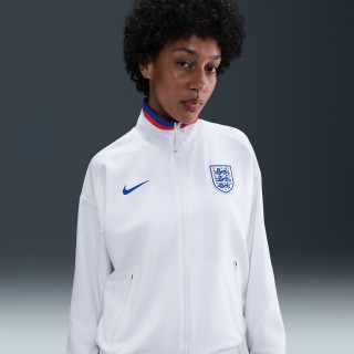 Engeland Strike Thuis Nike Dri-FIT Anthem voetbaljack voor dames - Wit