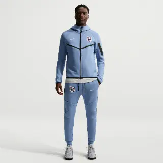 Engeland Tech Fleece Nike voetbalbroek voor heren - Blauw