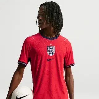 England 2026 Match Away Nike Aero-FIT authentiek voetbalshirt voor heren - Rood
