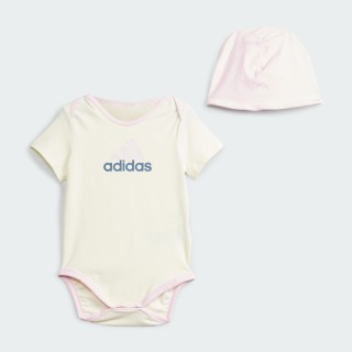 Adidas Essentials Big Logo Bodysuit en Beanie Cadeauset Kids