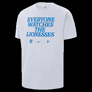 Everyone Watches Women's Sports™ 'England' Nike by TOGETHXR voetbalshirt - Wit