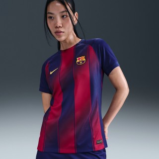 FC Barcelona 2025/26 Stadium Thuis Nike Dri-FIT replicavoetbalshirt voor dames - Blauw