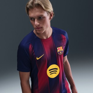 FC Barcelona 2025/26 Stadium Thuis Nike Dri-FIT replicavoetbalshirt voor heren - Blauw