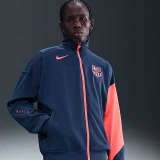 FC Barcelona Academy Pro Derde Nike Total 90 Anthem voetbaltrainingsjack met Dri-FIT voor heren - Blauw