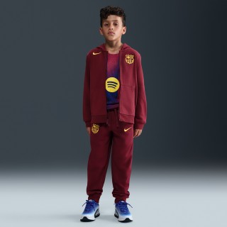 FC Barcelona Club Fourth Nike voetbaljoggingbroek voor jongens - Rood
