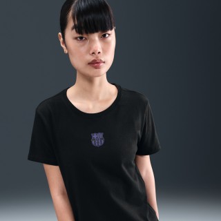 FC Barcelona Nike voetbalshirt voor dames - Zwart