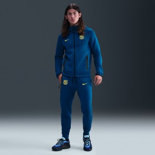 FC Barcelona Tech Fourth Nike voetbaljoggingbroek van fleece voor heren - Blauw