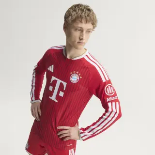 Adidas FC Bayern München 26/27 Authentiek Thuisshirt met Lange Mouwen