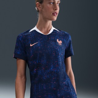 FFF 2025 Match Thuis (vrouwenelftal) Nike Dri-FIT ADV authentiek voetbalshirt voor dames - Blauw